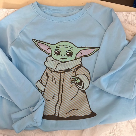Star Wars The Child Baby Yoda Unisex Sweatshirt - Picture 1 of 5